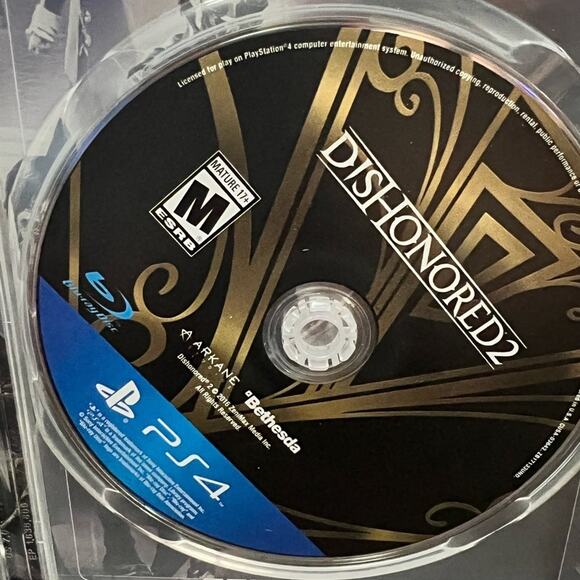 DISHONORED 2 Steelbook for PS4 Preowned Excellent condition - Picture 5 of 11